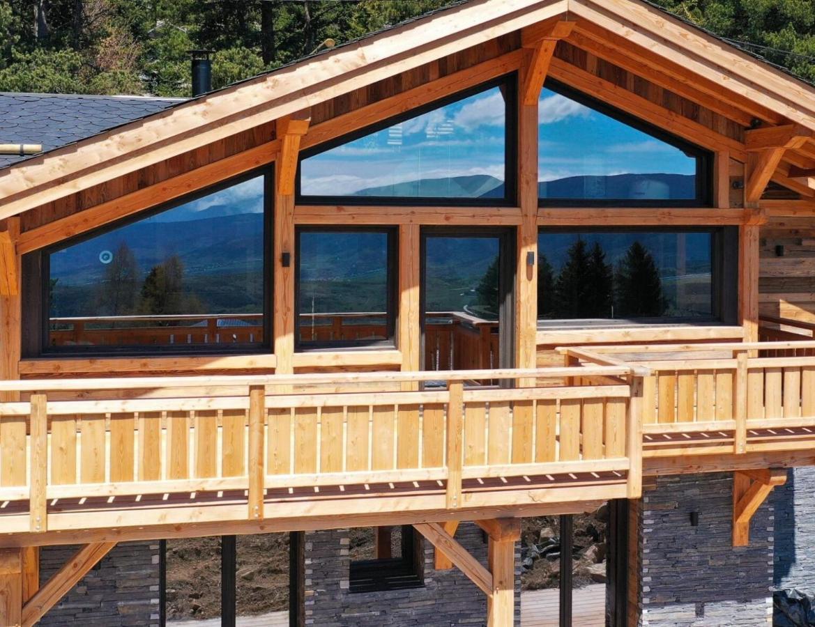 Chalet Aguila - Jacuzzi Et Sauna Panoramique - Construit En 2023 Bolquere Pyrenees 2000 エクステリア 写真