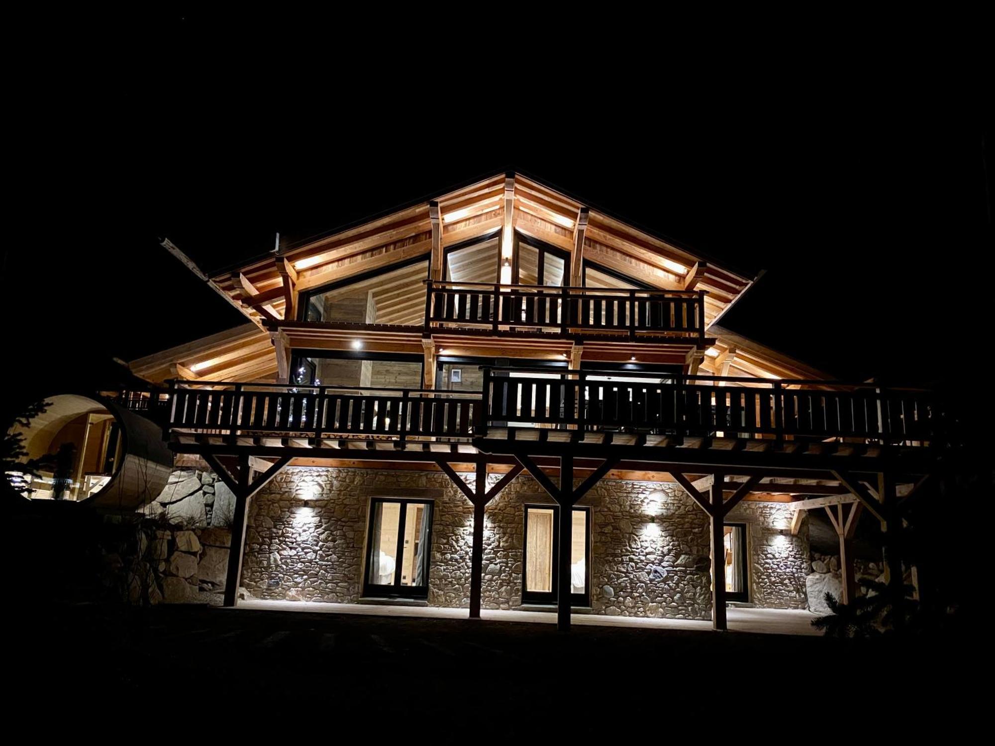 Chalet Aguila - Jacuzzi Et Sauna Panoramique - Construit En 2023 Bolquere Pyrenees 2000 エクステリア 写真