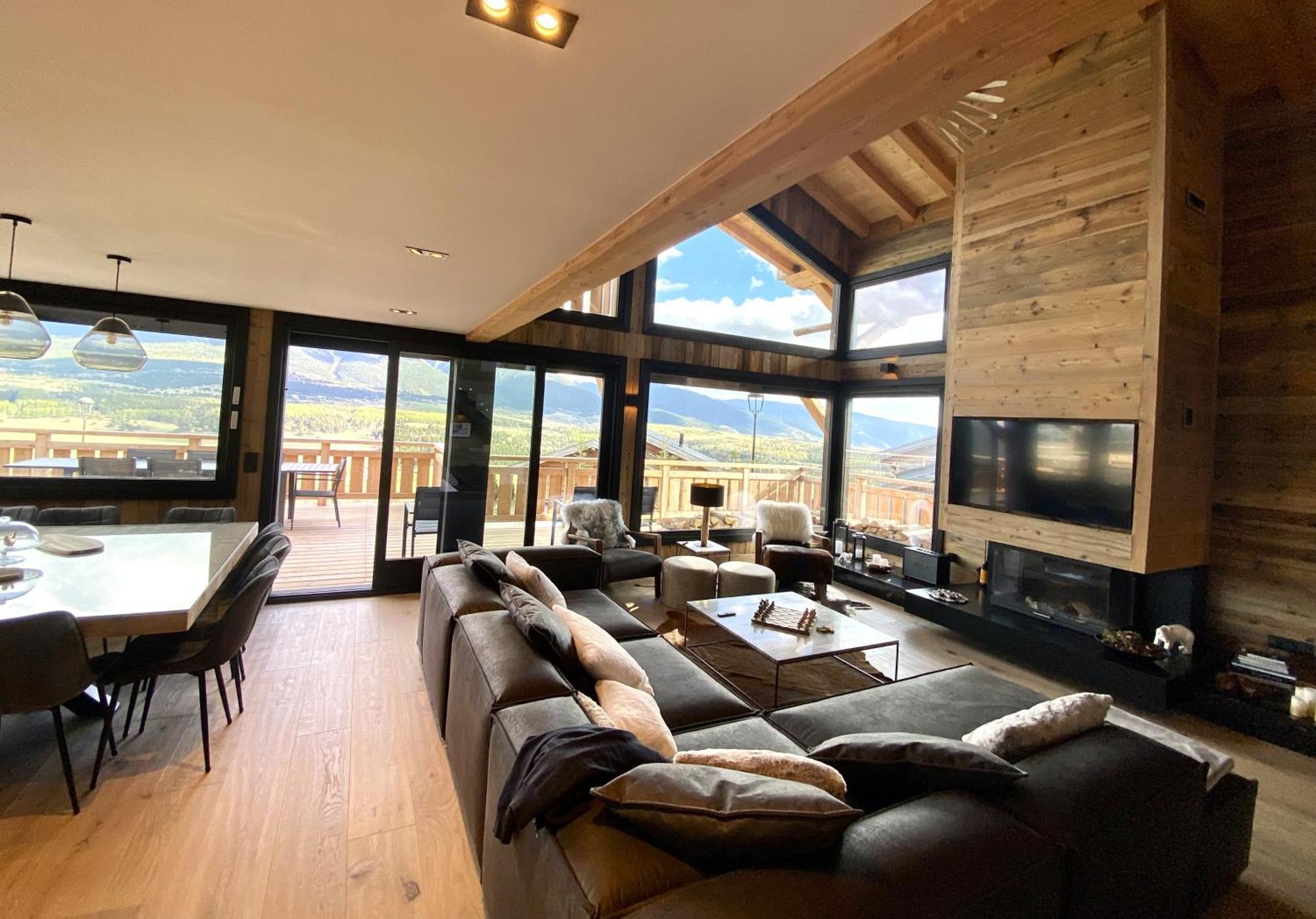 Chalet Aguila - Jacuzzi Et Sauna Panoramique - Construit En 2023 Bolquere Pyrenees 2000 エクステリア 写真