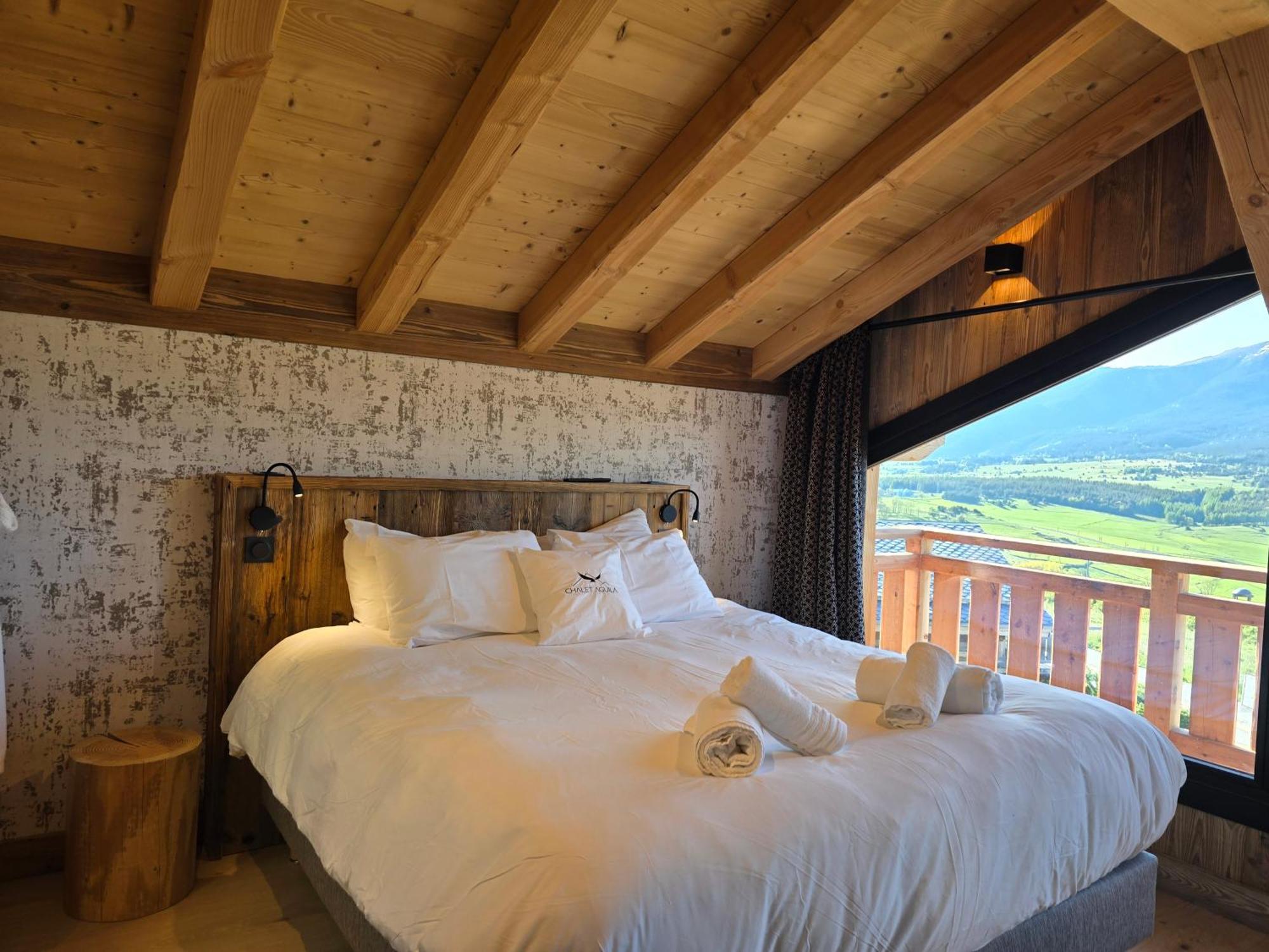 Chalet Aguila - Jacuzzi Et Sauna Panoramique - Construit En 2023 Bolquere Pyrenees 2000 エクステリア 写真