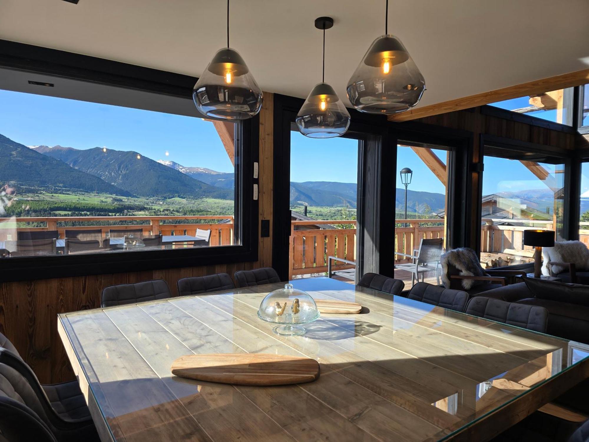 Chalet Aguila - Jacuzzi Et Sauna Panoramique - Construit En 2023 Bolquere Pyrenees 2000 エクステリア 写真