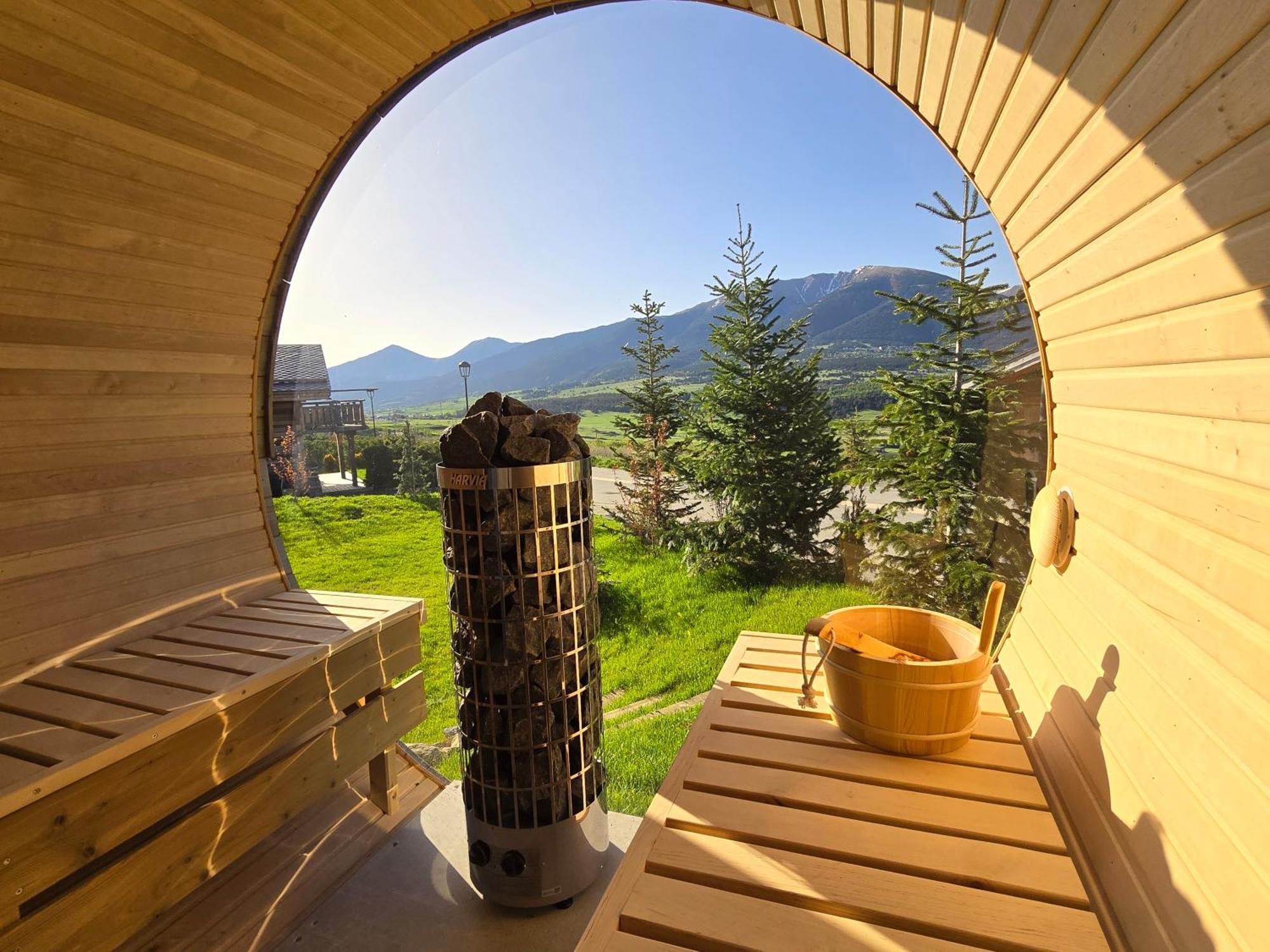Chalet Aguila - Jacuzzi Et Sauna Panoramique - Construit En 2023 Bolquere Pyrenees 2000 エクステリア 写真