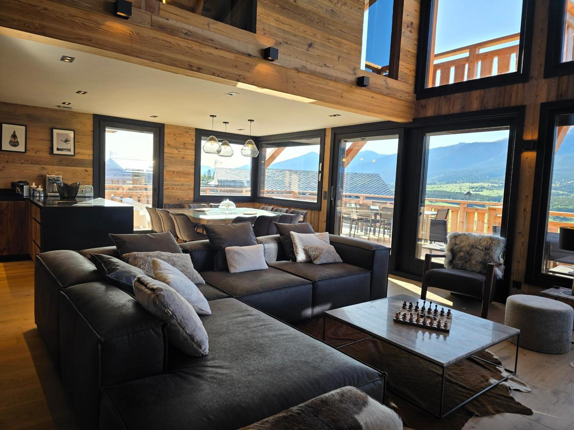 Chalet Aguila - Jacuzzi Et Sauna Panoramique - Construit En 2023 Bolquere Pyrenees 2000 エクステリア 写真